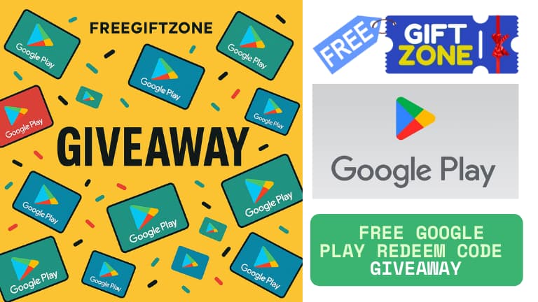 Google Play GIft Cards Daily giveaway