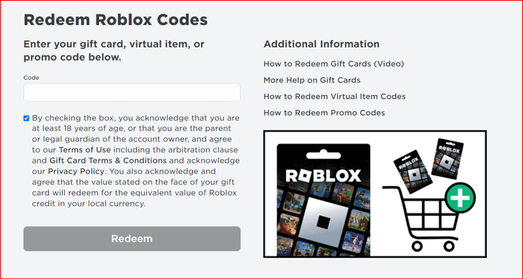 free roblox gift cards